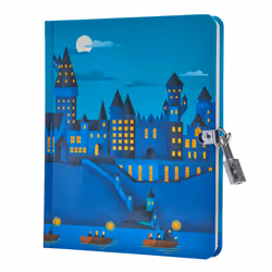 ISBN Harry Potter: Hogwarts Castle Glow-in-the-Dark Lock &amp; Key Diary, Art &amp; design, Anglais, Couverture rigide, 192 p ...
