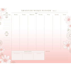 ISBN Gratitude Weekly Planner Notepad livre Santé, esprit et corps Anglais Livre broché 52 pages