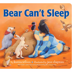 ISBN Bear Can't Sleep, fiction litéraire, Anglais, 34 pages