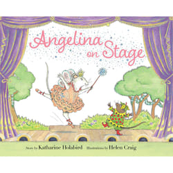 ISBN Angelina on Stage livre fiction litéraire Anglais Couverture rigide