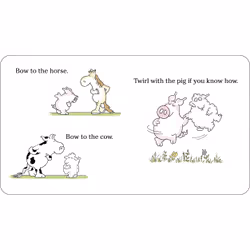 Simon & Schuster Barnyard Dance! livre Pour enfants Anglais Couverture rigide