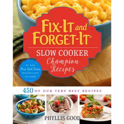 ISBN Fix-It and Forget-It Slow Cooker Champion Recipes, Cooking, Anglais, Livre broché, 604 pages