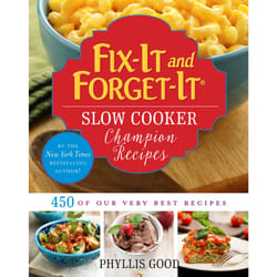 ISBN Fix-It and Forget-It Slow Cooker Champion Recipes livre Cooking Anglais Livre broché 604 pages