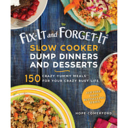 ISBN Fix-It and Forget-It Slow Cooker Dump Dinners and Desserts livre Cooking Anglais