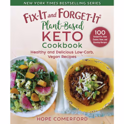 ISBN Fix-It and Forget-It Plant-Based Keto Cookbook, Cooking, Anglais, Livre broché, 232 pages
