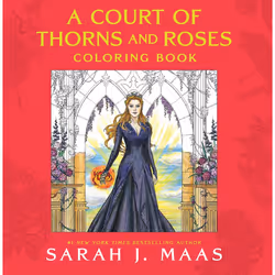 ISBN A Court of Thorns and Roses Coloring Book, Anglais, Livre broché, 96 pages