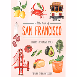 ISBN A Little Taste of San Francisco, Anglais, Couverture rigide, 72 pages