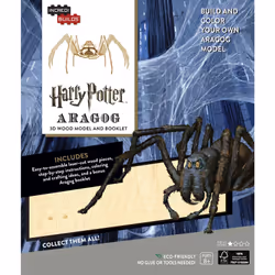 ISBN IncrediBuilds: Harry Potter: Aragog 3D Wood Model and Booklet, Anglais, Livre de poche, 32 pages