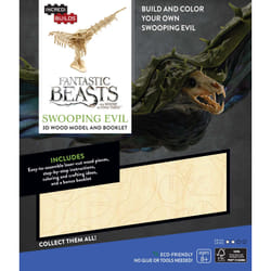 ISBN IncrediBuilds: Fantastic Beasts and Where to Find Them: Swooping Evil 3D Wood Model and Booklet Livre de poche