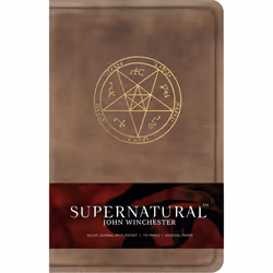 ISBN Supernatural: John Winchester Hardcover Ruled Journal