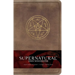 ISBN Supernatural: John Winchester Hardcover Ruled Journal Couverture rigide