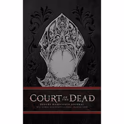 ISBN Court of the Dead Hardcover Ruled Journal, Anglais, Couverture rigide, 192 pages