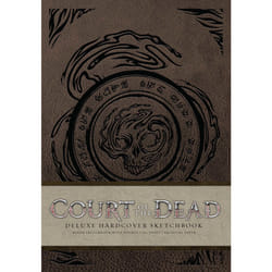 ISBN Court of the Dead Hardcover Blank Sketchbook Couverture rigide