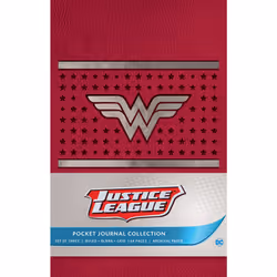 ISBN DC Comics: Justice League Pocket Journal Collection (Set of 3), Anglais, Livre de poche, 64 pages