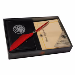 ISBN Game of Thrones: House Targaryen: Desktop Stationery Set (With Pen), métier & loisirs, Anglais, Couverture rigide, 1 ...