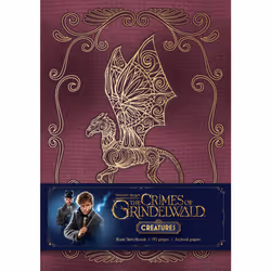 ISBN Fantastic Beasts: The Crimes of Grindelwald: Magical Creatures Hardcover Blank Sketchbook, Art &amp; design, Anglais, Co ...