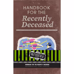 ISBN Beetlejuice: Handbook for the Recently Deceased Hardcover Ruled Journal, Anglais, Couverture rigide, 192 pages