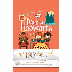 ISBN Harry Potter: Back to Hogwarts Hardcover Ruled Journal, Art &amp; design, Anglais, Couverture rigide, 192 pages