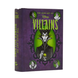 ISBN Disney: The Mini Art of Disney Villains | Disney Villains Art Book livre Art & design Anglais Couverture rigide