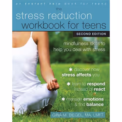 Hachette UK Stress Reduction Workbook for Teens, 2nd Edition, Anglais, Livre broché, 136 pages