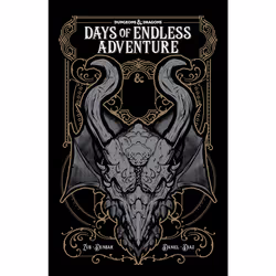 ISBN Dungeons & Dragons: Days of Endless Adventure, Anglais, Livre broché, 376 pages