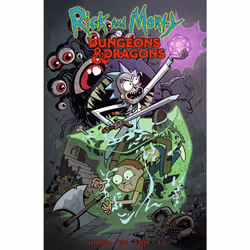 ISBN Rick and Morty vs. Dungeons & Dragons, Anglais, Livre broché, 136 pages