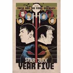 ISBN Star Trek: Year Five - Odyssey's End (Book 1), Anglais, Livre broché, 136 pages