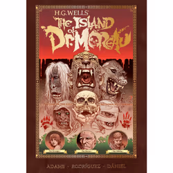 ISBN H.G. Wells' The Island of Doctor Moreau, Anglais, Couverture rigide, 112 pages