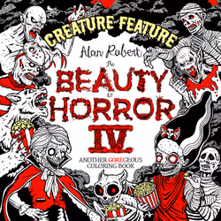 ISBN The Beauty of Horror 4: Creature Feature Coloring Book, Anglais, Livre broché, 88 pages