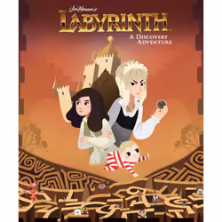 ISBN Jim Henson's Labyrinth: A Discovery Adventure, fiction litéraire, Anglais, Couverture rigide, 24 pages