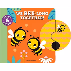 Sourcebooks Slide and Smile: We Bee-long Together! livre Pour enfants Anglais Couverture rigide