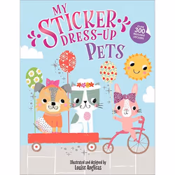 Sourcebooks My Sticker Dress-Up: Pets, Animaux, Anglais, Livre broché, 44 pages