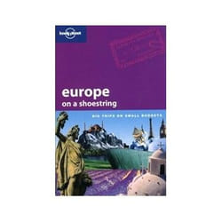 ISBN Europe on a Shoestring - LP - 6e livre Voyage Anglais 1284 pages