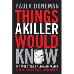 Allen & Unwin Things a killer would know livre thriller Anglais