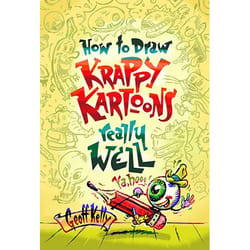 Allen & Unwin How to draw Krappy Kartoons really well livre fiction litéraire Anglais
