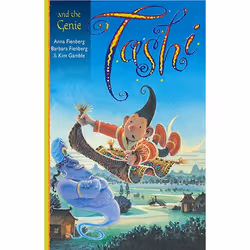 Allen &amp; Unwin Tashi and the Genie, fiction litéraire, Anglais, Livre broché, 64 pages