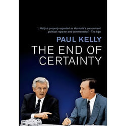 Allen & Unwin The End of Certainty livre politique Anglais
