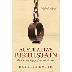 Allen & Unwin Australia's Birthstain livre histoire Anglais