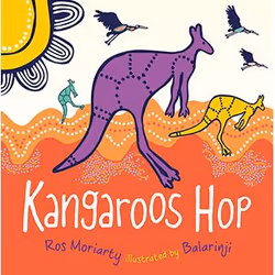 Allen & Unwin Kangaroos Hop, Anglais, Livre broché, 24 pages