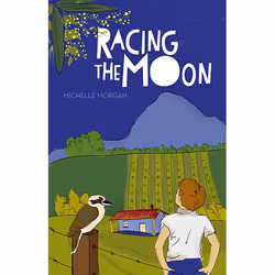 Allen &amp; Unwin Racing the Moon, fiction litéraire, Anglais, Livre broché, 240 pages