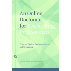 UBC Press An Online Doctorate for Researching Professionals livre