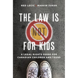UBC Press The Law is (Not) for Kids livre