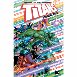 ISBN Titans: Burning Rage, Anglais, Livre broché, 192 pages
