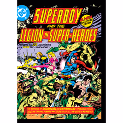 ISBN Superboy and the Legion of Super-Heroes (Tabloid Edition), Anglais, Couverture rigide, 80 pages