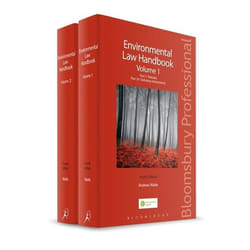 ISBN Environmental Law Handbook (Vol 1 and 2) livre Loi Anglais