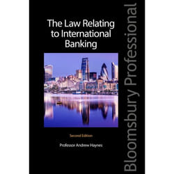 ISBN The Law Relating to International Banking livre Loi Anglais