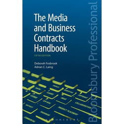 ISBN The Media and Business Contracts Handbook livre Loi Anglais Couverture rigide