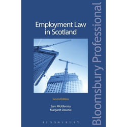 ISBN Employment Law in Scotland livre Loi Anglais