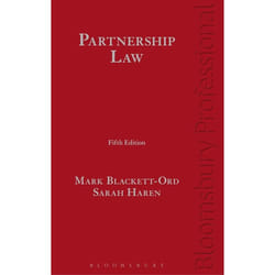 ISBN Partnership Law livre Loi Anglais Couverture rigide