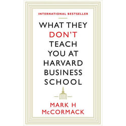 Allen & Unwin What They Don't Teach You At Harvard Business School livre Business & finance Anglais